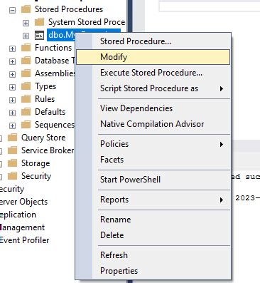 How To Modify A Stored Procedure In SQL Server GeeksforGeeks