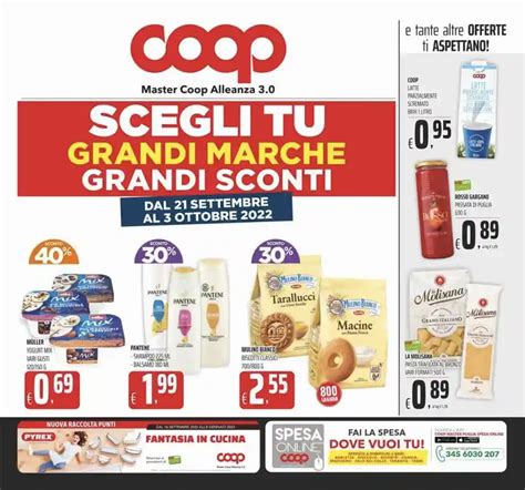 Volantino Coop Master Grandi Marche Dal 20 09 Al 3 10 2022