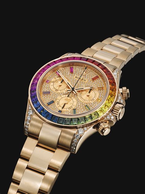 Rolex Daytona Rainbow Refer Chronograph Sothebys