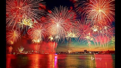 Awesome Fireworks On 4th July Atlantic City Beach Nj Youtube