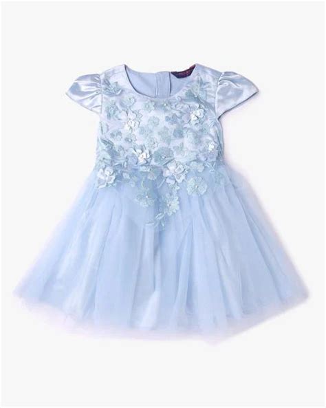 Buy Embroidered Fit And Flare Dress Online At Best Prices In India Jiomart