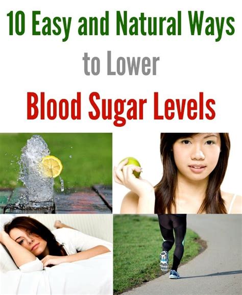 Natural Ways Lower Blood Sugar Diabetesprohelp