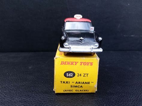 DINKY TOYS TAXI ARIANE SIMCA RÉF 542 24 ZT AVEC BOÎTE D ORIGINE eBay