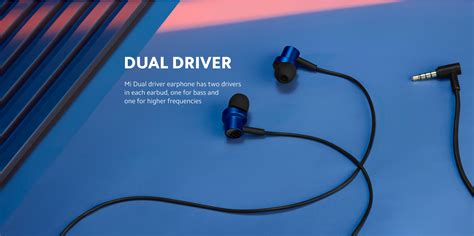 Mi Dual Driver Earphones Mi Nepal