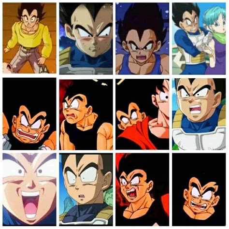 The many funny faces of vegeta | Dragon ball painting, Anime dragon ball super, Dragon ball ...