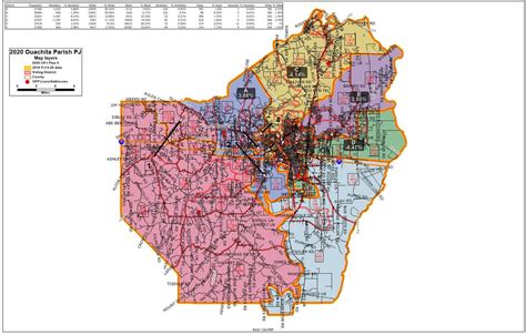 Here Are Three Possible Plans For The Ouachita Parish Police Jury Redistricting