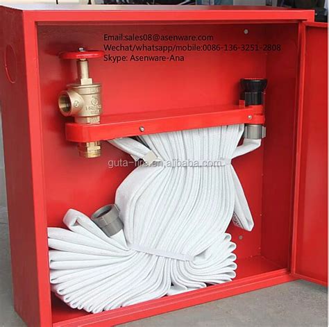 Fire Hose And Fire Hose Reel Cabinet With Landing Valve View Fire Hose Cabinet Asenware Product