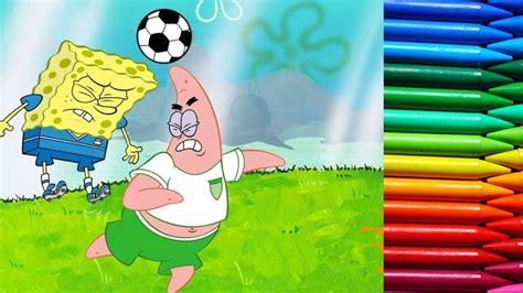 Bob Esponja Jugando Fútbol Con Patricio Estrella ⚽ Nickelodeon Youtube