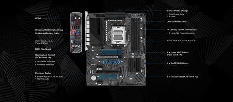 Asrock B Pg Lightning Amd Am Ddr Atx Motherboard At Best Price