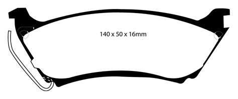 EBC B01 Bremsen Kit Hinten Beläge Scheiben für Mercedes Benz M Klasse