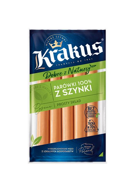 Parówki 100 z szynki Animex katalog produktowy