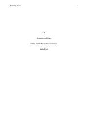 APA Template Docx Running Head 1 Title Benjamin SanFilippo Embry