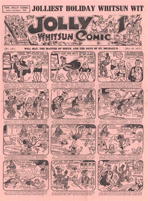 Blimey The Blog Of British Comics This Week In 1937 The Jolly Comic