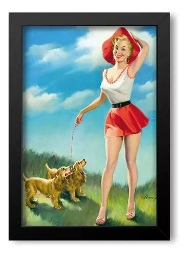 Quadro Decorativo Pin Up Mdf X Cm Frete Gr Tis