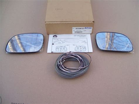 Neuf Mopar Chrysler Dodge Monospace Ext Rieur Miroir Verre