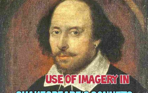 Use Of Imagery In Shakespeares Sonnets