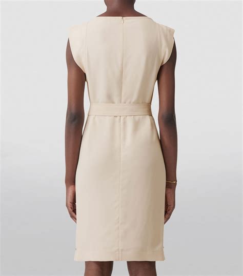 Burberry Belted Shift Mini Dress Harrods Us