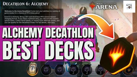 THE BEST DECKS For Alchemy Bo1 Decathlon 6 On MTG Arena MTG Magic