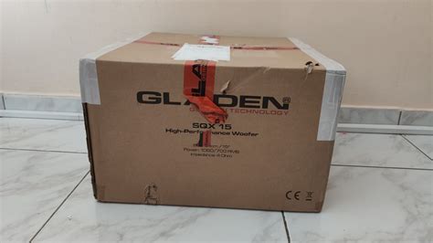 Gladen SQX 15 Subwoofer Ηχεία Insomnia gr