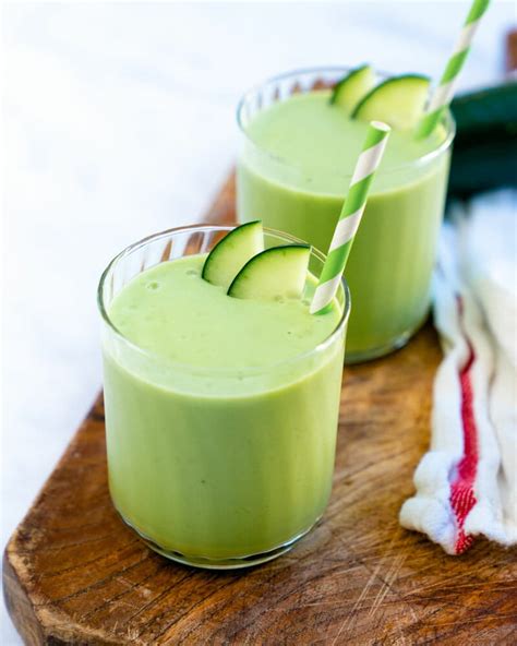 How To Make A Cucumber Smoothie Blissjuicesmoothieself