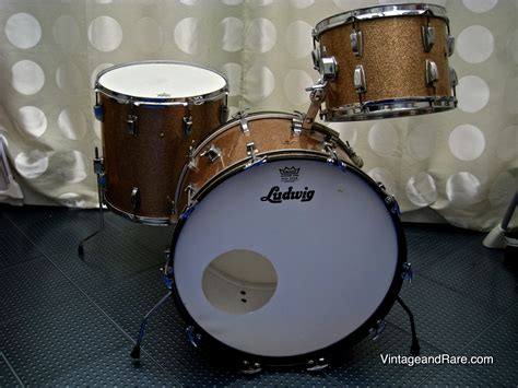 Ludwig Super Classic 1965 Champagne Sparkle Drum Percussion For Sale Harris Hire