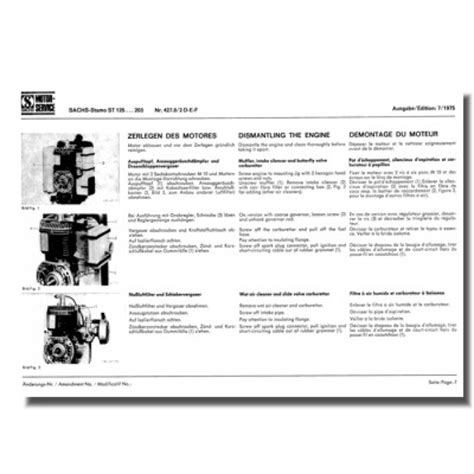 Schreiber Zweiradshop De Reparaturanleitung Sachs Stamo 125 150 175 203