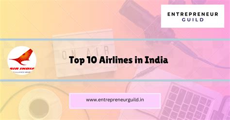 Best Top 10 Airlines In India