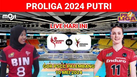 Jakarta Bin Vs Jakarta Pertamina Enduro Jadwal Prolig Putri Live