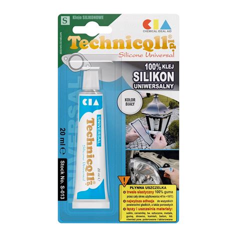 Silikon uniwersalny biały Technicqll 20ml autokosmetyki AutoChemia pl