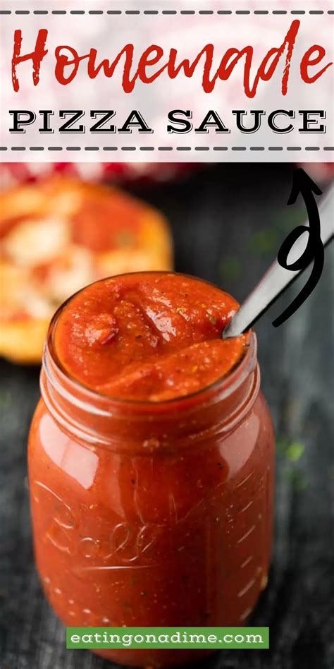 Homemade Pizza Sauce Artofit