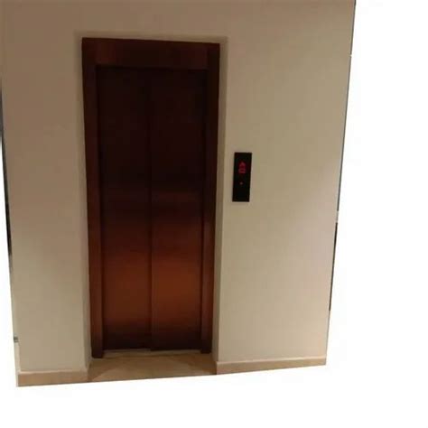 Stainless Steel Passenger Elevator Max Persons 13 Persons With