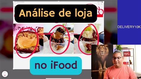 Analise De Loja Ifood Youtube