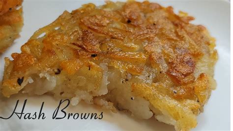 Simple And Easy Hash Browns Hash Browns Recipe By Sooo Tasty Hash Browns Youtube