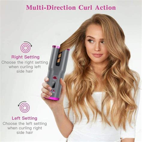 Cordless Automatic Hair Curler Iron Wireless Curling Iron Usb Rechargeable Air Curler For Curls