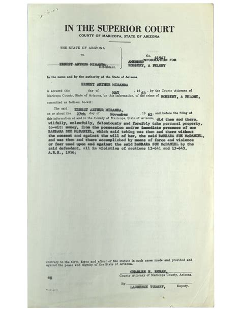 Maricopa County Court Case History