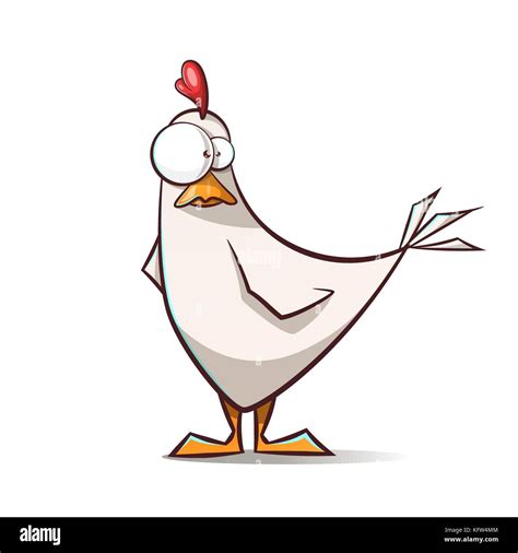 hen cartoon vector  res stock photography  images alamy