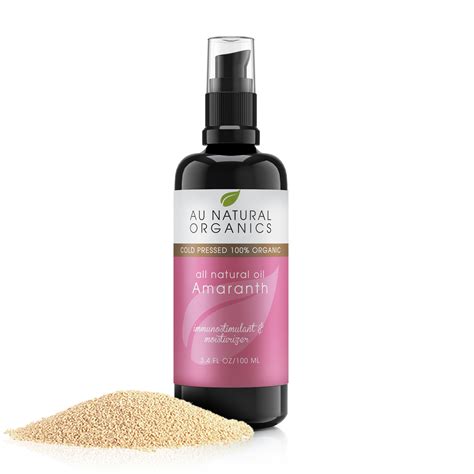 Amaranth Oil 3 4oz 100ml Au Natural Organics