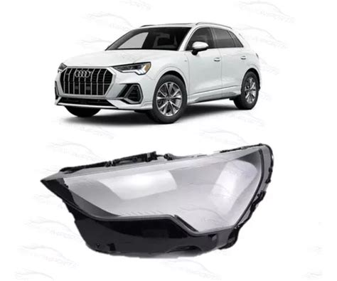 Lente Farol Motorista Lado Esquerdo Audi Q3 2019 2022 Parcelamento