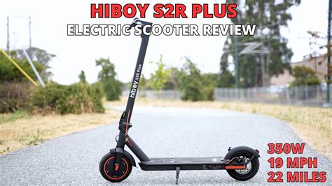 Hiboy S2R Plus Electric Scooter Unboxing Assembly Test Ride And