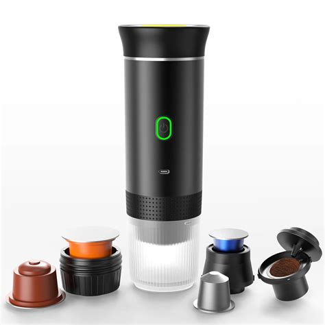 Wireless Electric Portable Espresso Coffee Machine For Car Home Camping