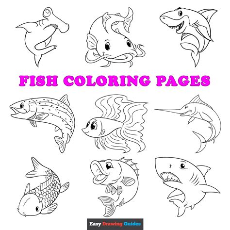 Rainbow Trout Coloring Pages