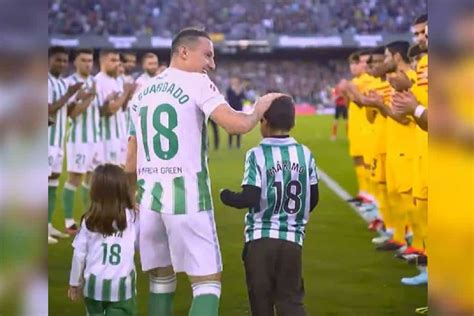 Emotiva despedida de Andrés Guardado con el Betis El Momento Chiapas