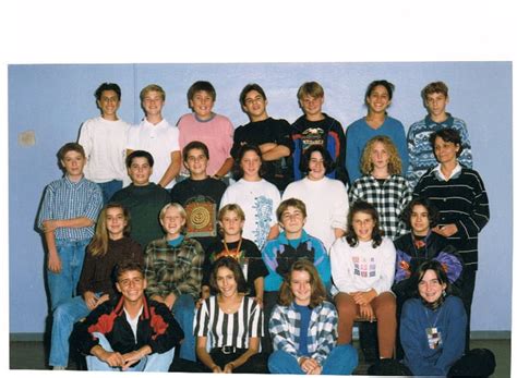 Photo de classe 4ème3 de 1994 Collège Pierre De Coubertin Copains d