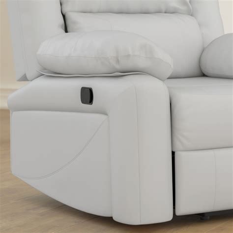 Flash Furniture BT 70597 1 CRM GG Harmony Series Cream LeatherSoft