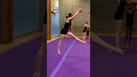 ️ Gymnast Karina Does Gymnastics Tumbling And Tries Acro With Acrotrix