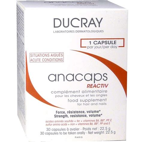 Ducray Anacaps Reactiv Capsules