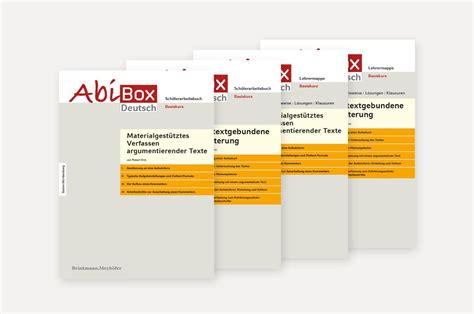 Abi Box Baden Württemberg Deutsch QP 2025 BK textgebundene