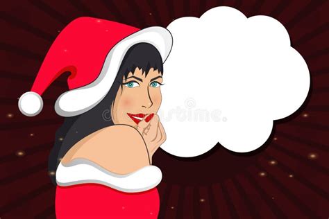 Sexy Woman Santa Stock Illustrations 353 Sexy Woman Santa Stock