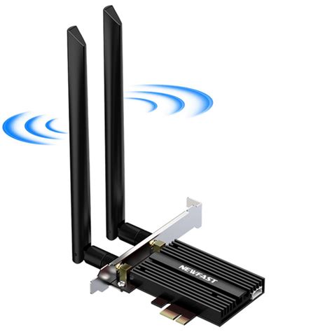 Беспроводной модем NEWFAST Intel AX210NGW PCI-E адаптер Wi-fi 6E ...