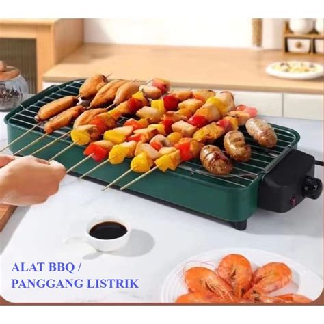 Jual ALAT BBQ ELEKTRIK ALAT PANGGANG LISTRIK NAOMI GRILL 2 IN 1